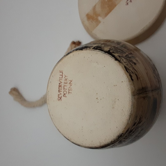 Vintage Sevierville Pottery Tree Art Genie Lamp - Picture 8 of 13